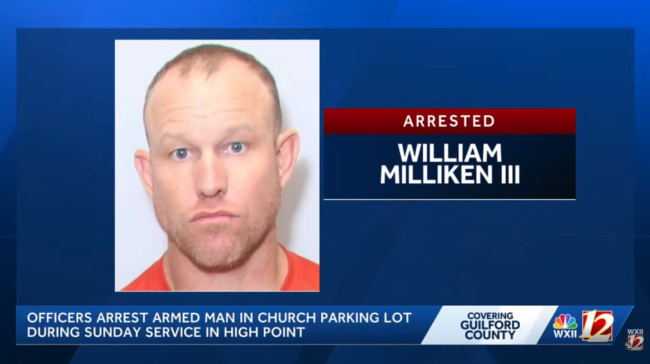 William Milliken III mugshot